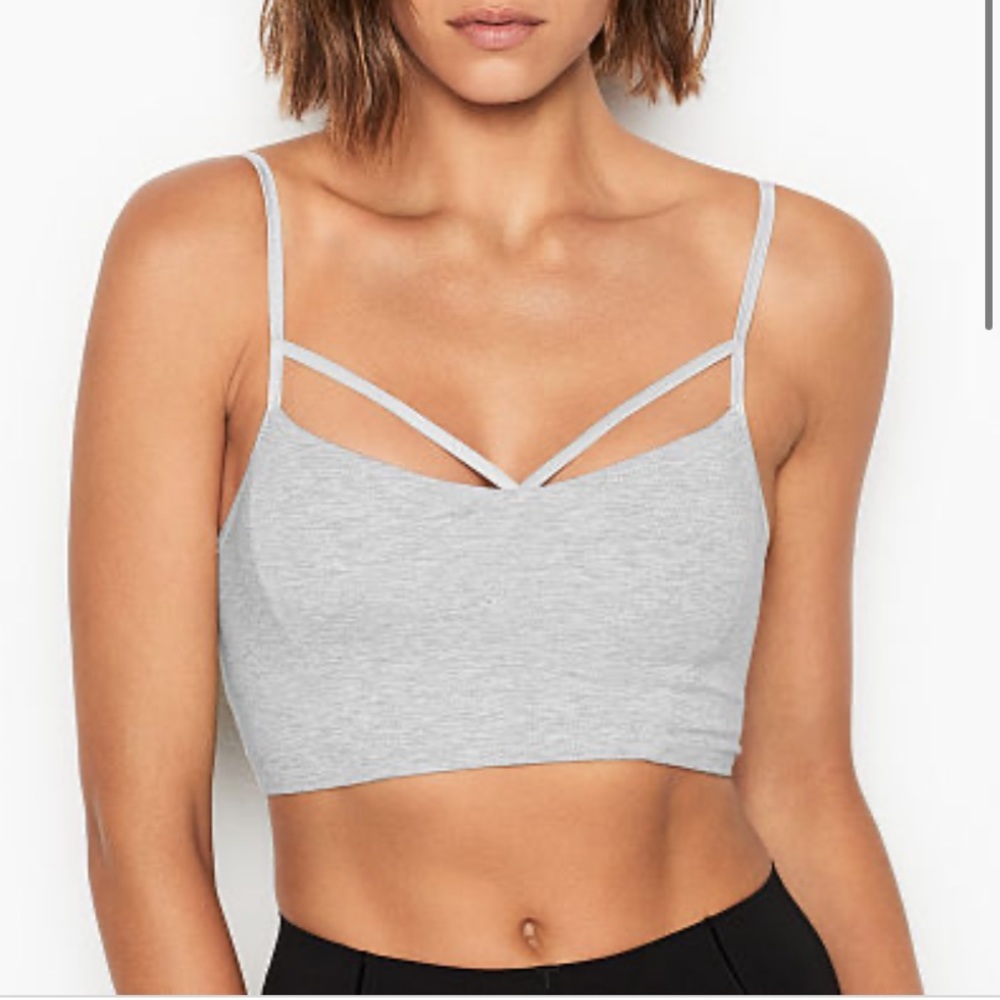 Lightly lined cotton Victoria's Secret bralette